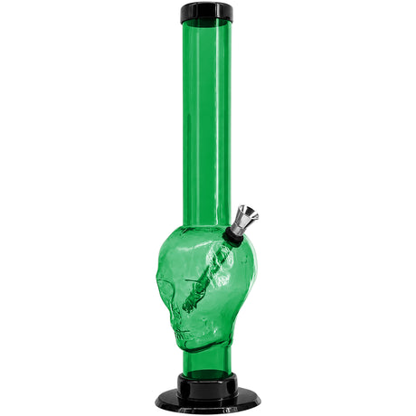 JM Enterprises 9-12" Acrylic Skull Bong - Multiple Colors