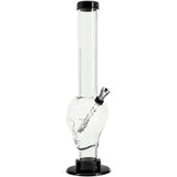 JM Enterprises 9-12" Acrylic Skull Bong - Multiple Colors