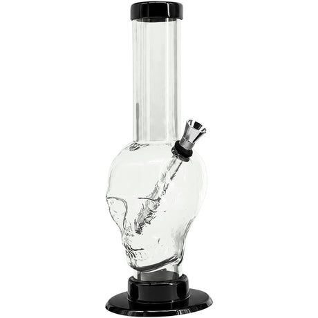 JM Enterprises 9-12" Acrylic Skull Bong - Multiple Colors