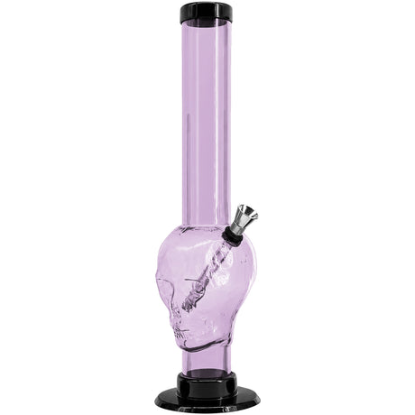 JM Enterprises 9-12" Acrylic Skull Bong - Multiple Colors
