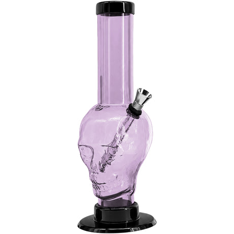 JM Enterprises 9-12" Acrylic Skull Bong - Multiple Colors