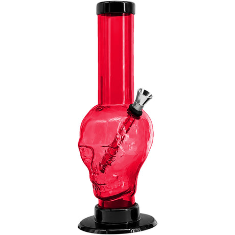JM Enterprises 9-12" Acrylic Skull Bong - Multiple Colors