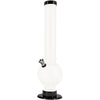 JM Enterprises 9-12" Acrylic Straight Tube Bubble Bottom Bong - Multiple Colors