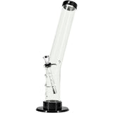 JM Enterprises 9-12" Acrylic Angled Straight Tube Bong - Multiple Colors