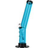 JM Enterprises 9-12" Acrylic Angled Straight Tube Bong - Multiple Colors