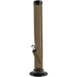 JM Enterprises 6-9-12" Acrylic Straight Tube Bong - 1.5" Tube Diameter - Multiple Colors