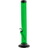 JM Enterprises 6-9-12" Acrylic Straight Tube Bong - 1.5" Tube Diameter - Multiple Colors