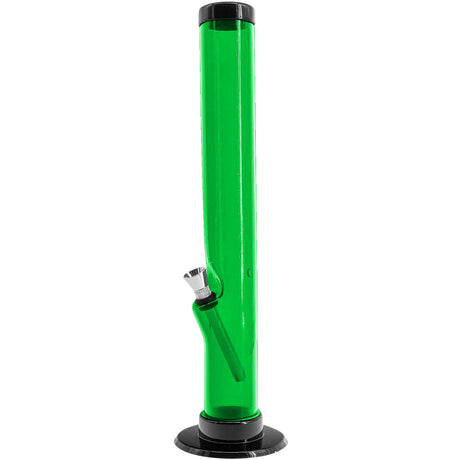 JM Enterprises 6-9-12" Acrylic Straight Tube Bong - 1.5" Tube Diameter - Multiple Colors