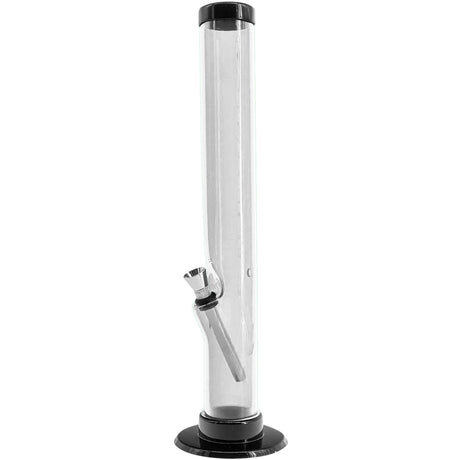 JM Enterprises 6-9-12" Acrylic Straight Tube Bong - 1.5" Tube Diameter - Multiple Colors