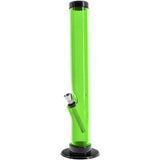 JM Enterprises 6-9-12" Acrylic Straight Tube Bong - 1.5" Tube Diameter - Multiple Colors