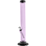 JM Enterprises 6-9-12" Acrylic Straight Tube Bong - 1.5" Tube Diameter - Multiple Colors
