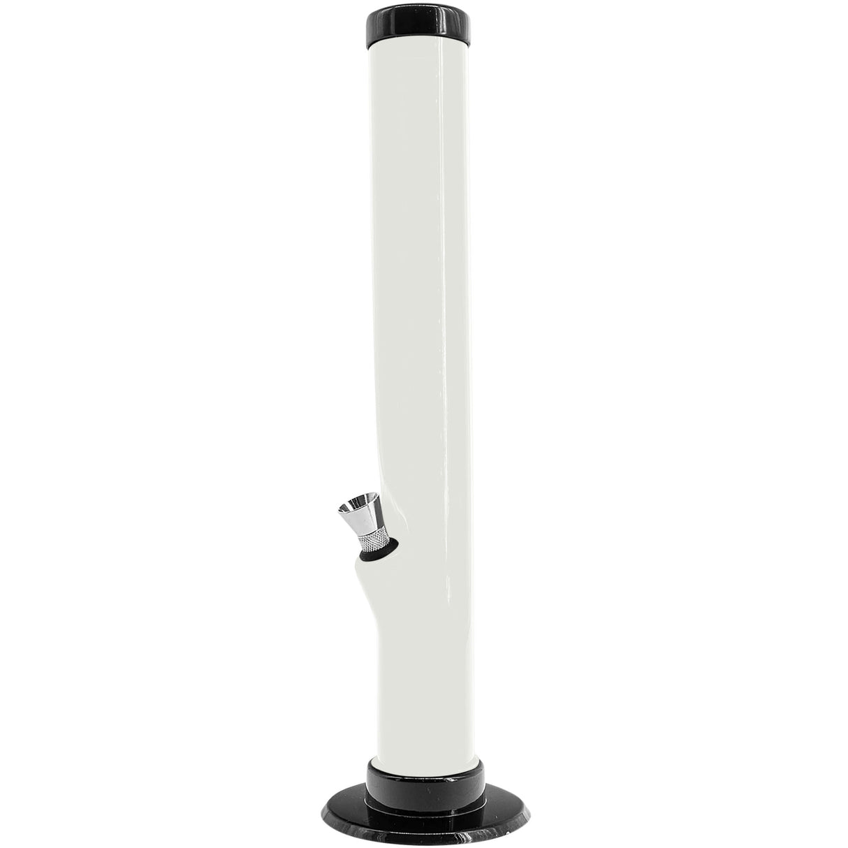 JM Enterprises 6-9-12" Acrylic Straight Tube Bong - 1.5" Tube Diameter - Multiple Colors