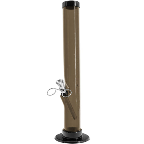 JM Enterprises 6-9-12" Acrylic Straight Tube Bong - 1.5" Tube Diameter - Multiple Colors