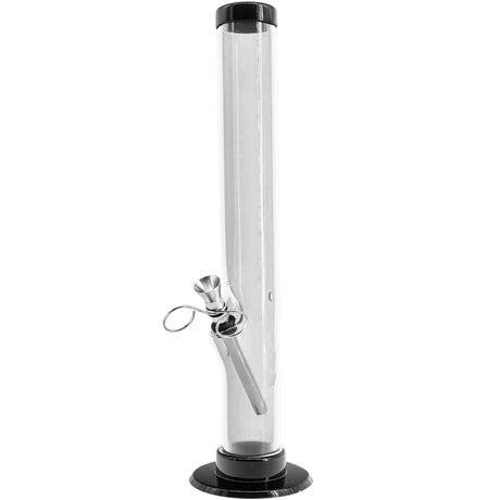 JM Enterprises 6-9-12" Acrylic Straight Tube Bong - 1.5" Tube Diameter - Multiple Colors