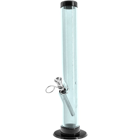 JM Enterprises 6-9-12" Acrylic Straight Tube Bong - 1.5" Tube Diameter - Multiple Colors