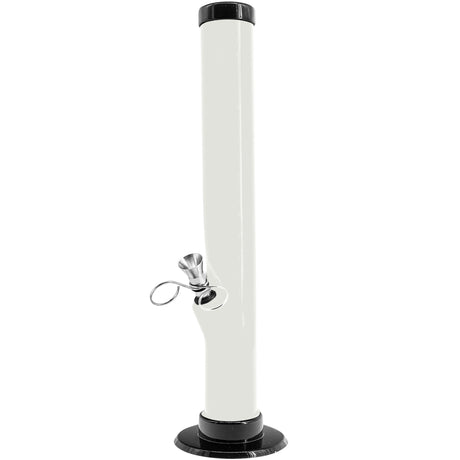 JM Enterprises 6-9-12" Acrylic Straight Tube Bong - 1.5" Tube Diameter - Multiple Colors