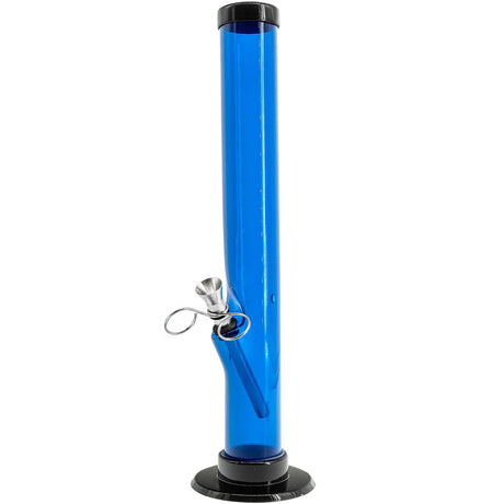 JM Enterprises 6-9-12" Acrylic Straight Tube Bong - 1.5" Tube Diameter - Multiple Colors