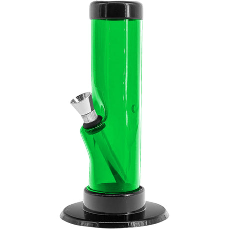 JM Enterprises 6-9-12" Acrylic Straight Tube Bong - 1.5" Tube Diameter - Multiple Colors