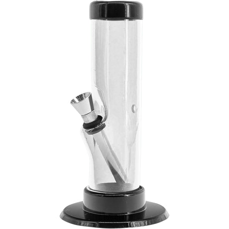 JM Enterprises 6-9-12" Acrylic Straight Tube Bong - 1.5" Tube Diameter - Multiple Colors
