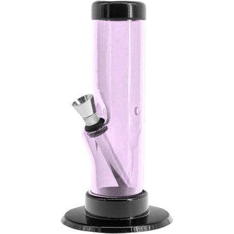 JM Enterprises 6-9-12" Acrylic Straight Tube Bong - 1.5" Tube Diameter - Multiple Colors