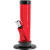 JM Enterprises 6-9-12" Acrylic Straight Tube Bong - 1.5" Tube Diameter - Multiple Colors