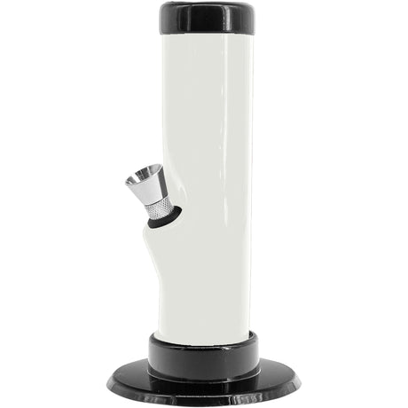 JM Enterprises 6-9-12" Acrylic Straight Tube Bong - 1.5" Tube Diameter - Multiple Colors