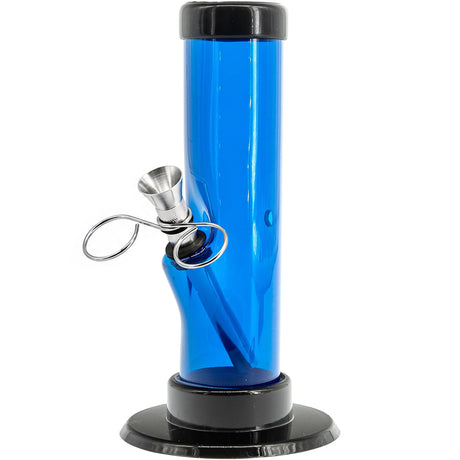 JM Enterprises 6-9-12" Acrylic Straight Tube Bong - 1.5" Tube Diameter - Multiple Colors