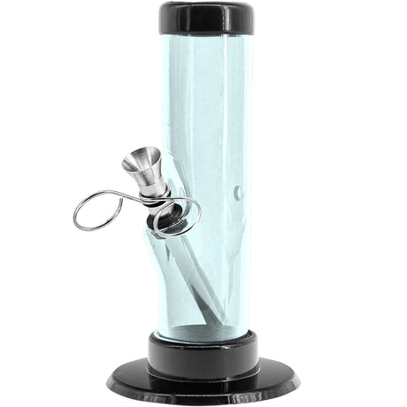JM Enterprises 6-9-12" Acrylic Straight Tube Bong - 1.5" Tube Diameter - Multiple Colors
