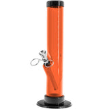 JM Enterprises 6-9-12" Acrylic Straight Tube Bong - 1.5" Tube Diameter - Multiple Colors