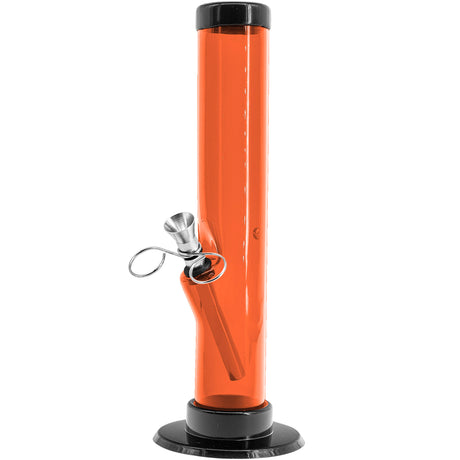 JM Enterprises 6-9-12" Acrylic Straight Tube Bong - 1.5" Tube Diameter - Multiple Colors