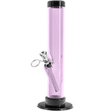 JM Enterprises 6-9-12" Acrylic Straight Tube Bong - 1.5" Tube Diameter - Multiple Colors
