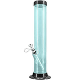 JM Enterprises 6-9-12-15" Acrylic Straight Tube Basic Bong - 2" Tube Diameter - Multiple Colors