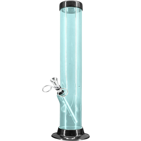 JM Enterprises 6-9-12-15" Acrylic Straight Tube Basic Bong - 2" Tube Diameter - Multiple Colors