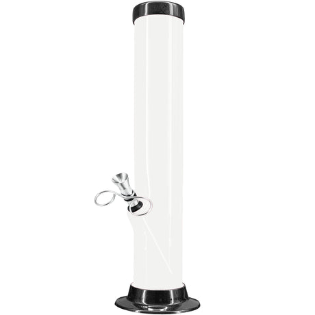 JM Enterprises 6-9-12-15" Acrylic Straight Tube Basic Bong - 2" Tube Diameter - Multiple Colors