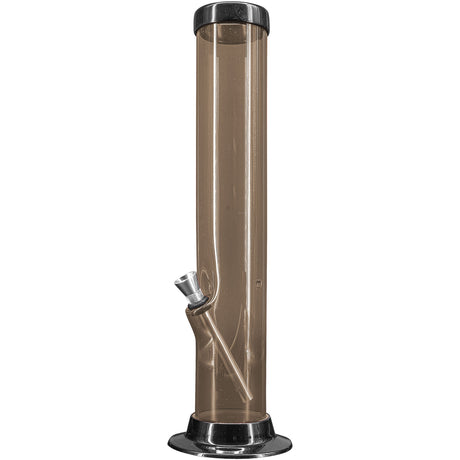 JM Enterprises 6-9-12-15" Acrylic Straight Tube Basic Bong - 2" Tube Diameter - Multiple Colors