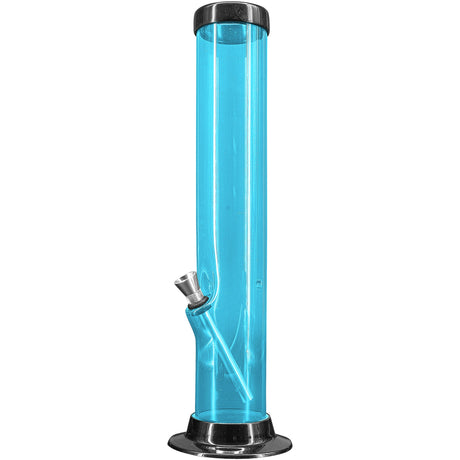 JM Enterprises 6-9-12-15" Acrylic Straight Tube Basic Bong - 2" Tube Diameter - Multiple Colors