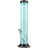 JM Enterprises 6-9-12-15" Acrylic Straight Tube Basic Bong - 2" Tube Diameter - Multiple Colors