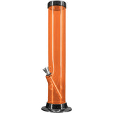 JM Enterprises 6-9-12-15" Acrylic Straight Tube Basic Bong - 2" Tube Diameter - Multiple Colors