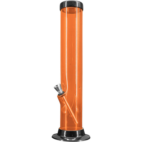 JM Enterprises 6-9-12-15" Acrylic Straight Tube Basic Bong - 2" Tube Diameter - Multiple Colors