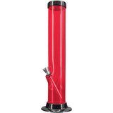 JM Enterprises 6-9-12-15" Acrylic Straight Tube Basic Bong - 2" Tube Diameter - Multiple Colors
