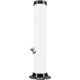 JM Enterprises 6-9-12-15" Acrylic Straight Tube Basic Bong - 2" Tube Diameter - Multiple Colors
