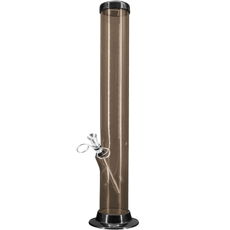 JM Enterprises 6-9-12-15" Acrylic Straight Tube Basic Bong - 2" Tube Diameter - Multiple Colors