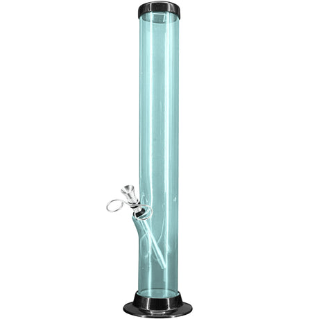 JM Enterprises 6-9-12-15" Acrylic Straight Tube Basic Bong - 2" Tube Diameter - Multiple Colors