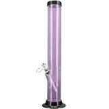 JM Enterprises 6-9-12-15" Acrylic Straight Tube Basic Bong - 2" Tube Diameter - Multiple Colors