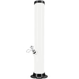 JM Enterprises 6-9-12-15" Acrylic Straight Tube Basic Bong - 2" Tube Diameter - Multiple Colors