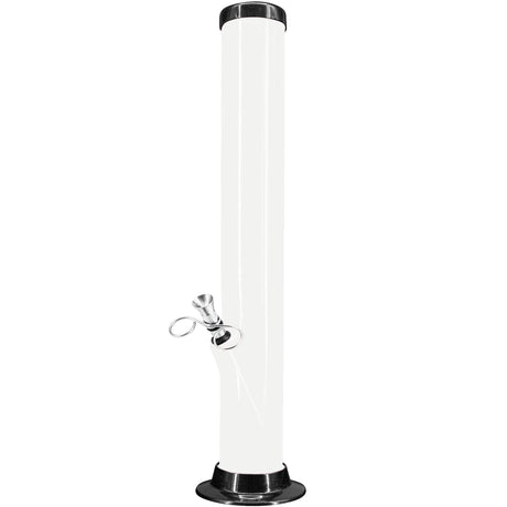 JM Enterprises 6-9-12-15" Acrylic Straight Tube Basic Bong - 2" Tube Diameter - Multiple Colors
