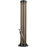 JM Enterprises 6-9-12-15" Acrylic Straight Tube Basic Bong - 2" Tube Diameter - Multiple Colors