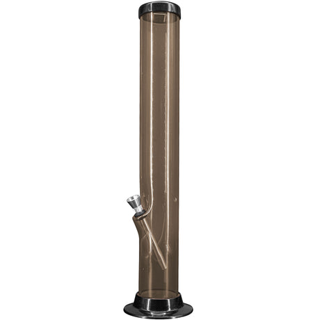 JM Enterprises 6-9-12-15" Acrylic Straight Tube Basic Bong - 2" Tube Diameter - Multiple Colors