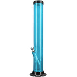 JM Enterprises 6-9-12-15" Acrylic Straight Tube Basic Bong - 2" Tube Diameter - Multiple Colors