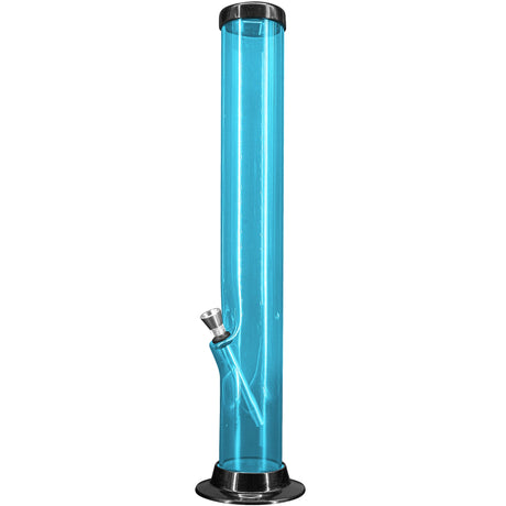 JM Enterprises 6-9-12-15" Acrylic Straight Tube Basic Bong - 2" Tube Diameter - Multiple Colors